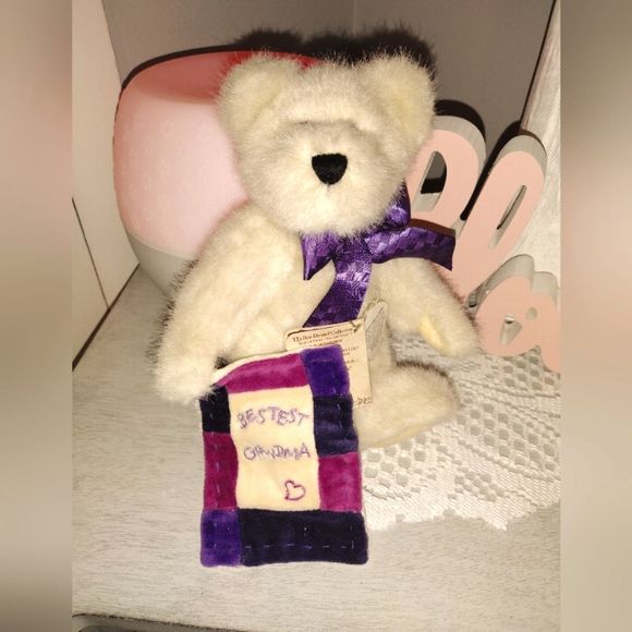 Boyds Bears Other - Boyds Bear/G.P. Hugabunch/Tags/ 8 inch/Retired/Stuffed Bear/Bestest Grandma